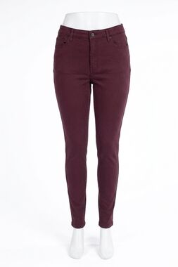 NEW KANCAN fit colored jegging - plus in maroon